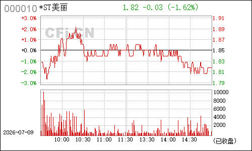 000010SST华新分时行情