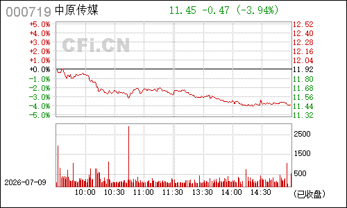 000719S*ST鑫安分时行情