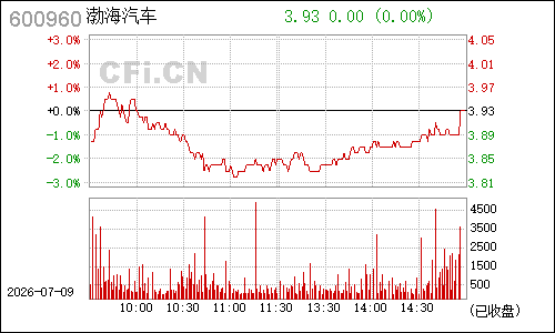 600960滨州活塞分时行情